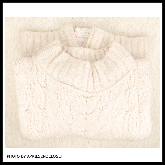 FREE PEOPLE BOHO PULLOVER LUXE KNIT SWEATER A2C - Picture 5 of 15